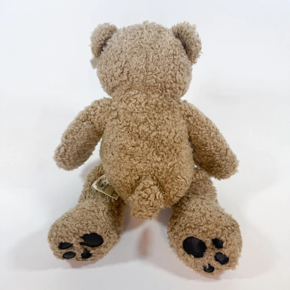 Vintage Build-A-Bear Tan Teddy Plush w/ Sparkling Princess Shirt & Bow -‎ 2002